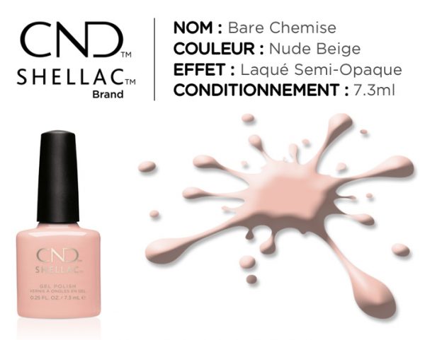 shellac vernis permanent bare chemise