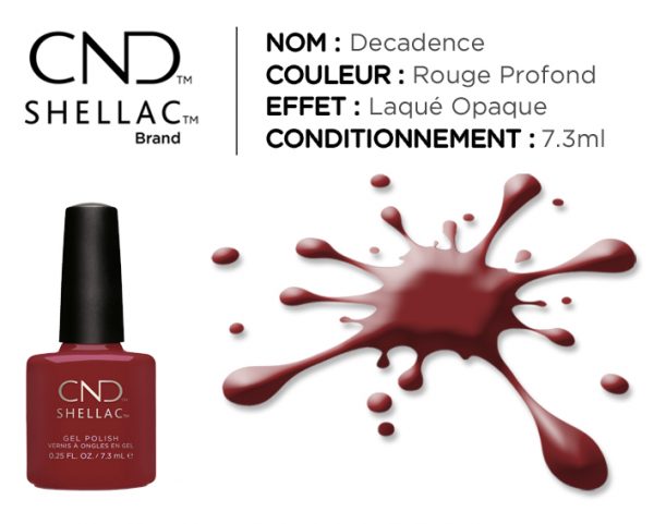 shellac vernis permanent decadence