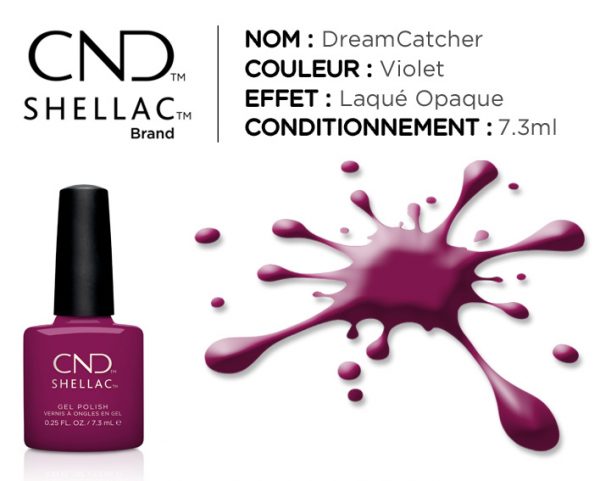 shellac vernis permanent dreamcatcher