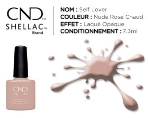 shellac vernis permanent self lover