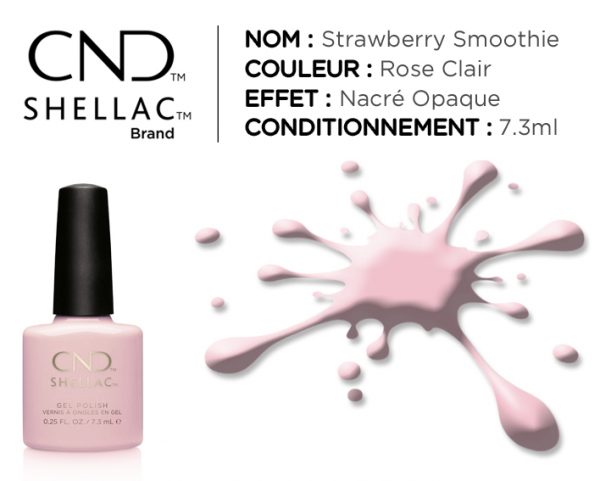 shellac vernis permanent strawberry smoothie