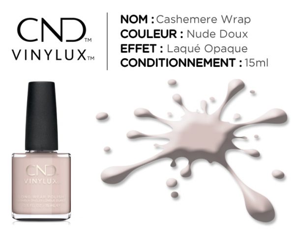 vinylux vernis longue tenue cashemere wrap