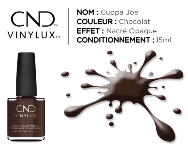 vinylux vernis longue tenue cuppa joe