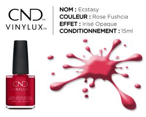 vinylux vernis longue tenue ecstasy