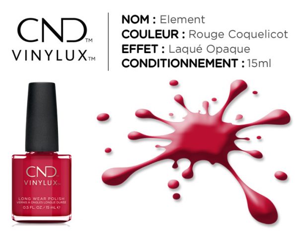 vinylux vernis longue tenue element