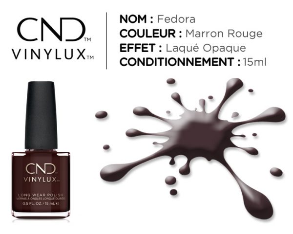 vinylux vernis longue tenue fedora