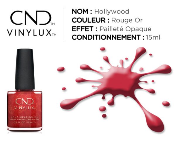 vinylux vernis longue tenue hollywood