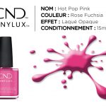 vinylux vernis longue tenue hot pop pink