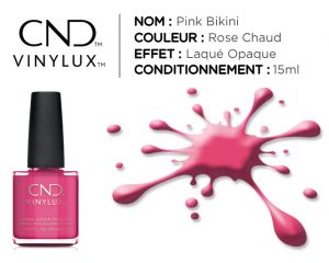 vinylux vernis longue tenue pink bikini