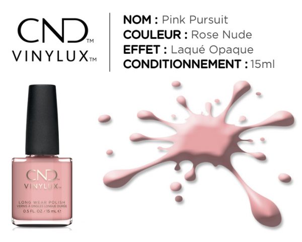 vinylux vernis longue tenue pink pursuit