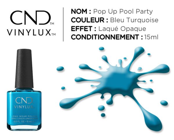 vinylux vernis longue tenue pop up pool party