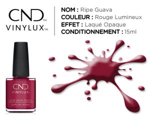 vinylux vernis longue tenue ripe guava