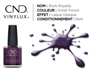 vinylux vernis longue tenue rock royalty