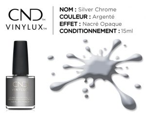 vinylux vernis longue tenue silver chrome