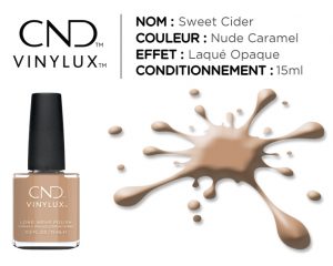 vinylux vernis longue tenue sweet cider