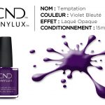 vinylux vernis longue tenue temptation