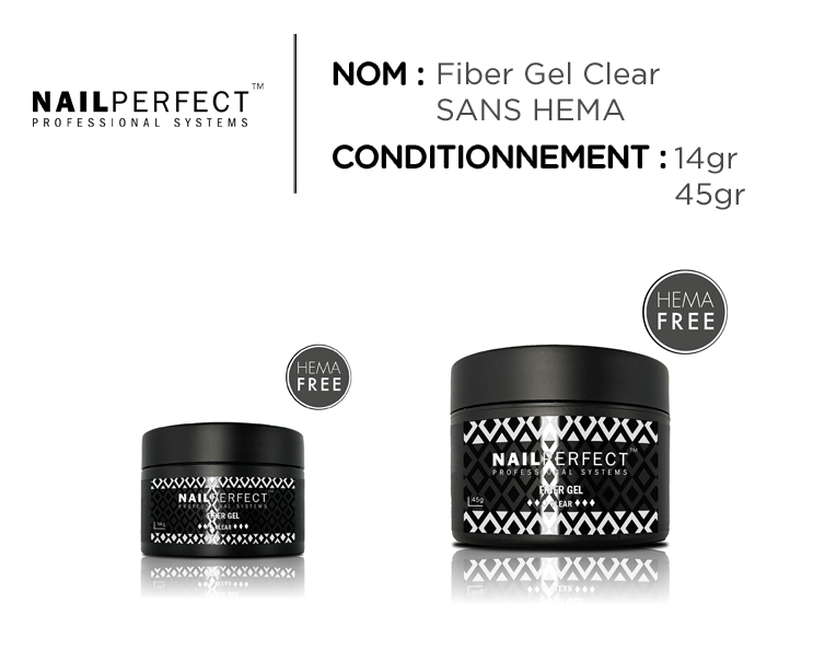 NailPerfect Fiber Gel Clear