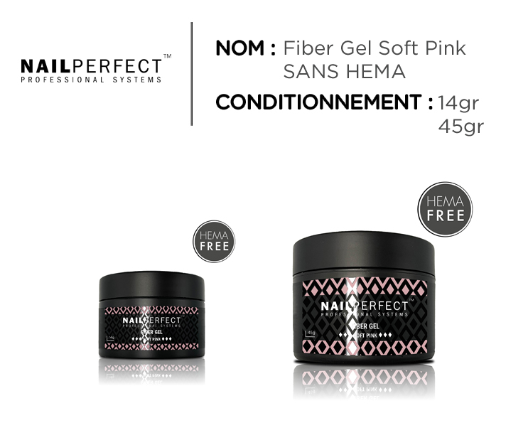 NailPerfect Fiber Gel Soft Pink