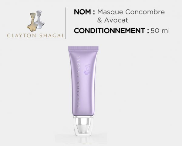 clayton shagal masque concombre avocat 1