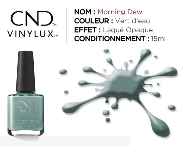 vinylux vernis longue tenue morning dew