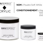 nail perfect acrylique poudre soft white