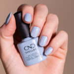 CND Shellac Climb To The Top AZ vernis bleu