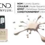 vinylux vernis longue tenue lovely quartz