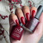 CND Shellac Needles & Red