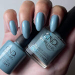 CND Shellac Teal Textile