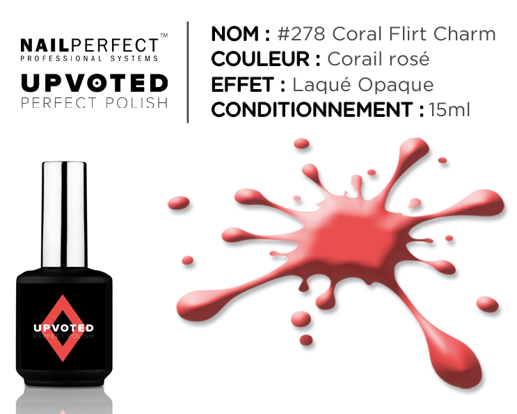 Nail perfect upvoted 278 Coral Flirt Charm