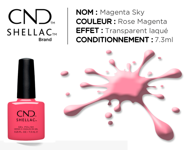 Shellac Magenta Sky