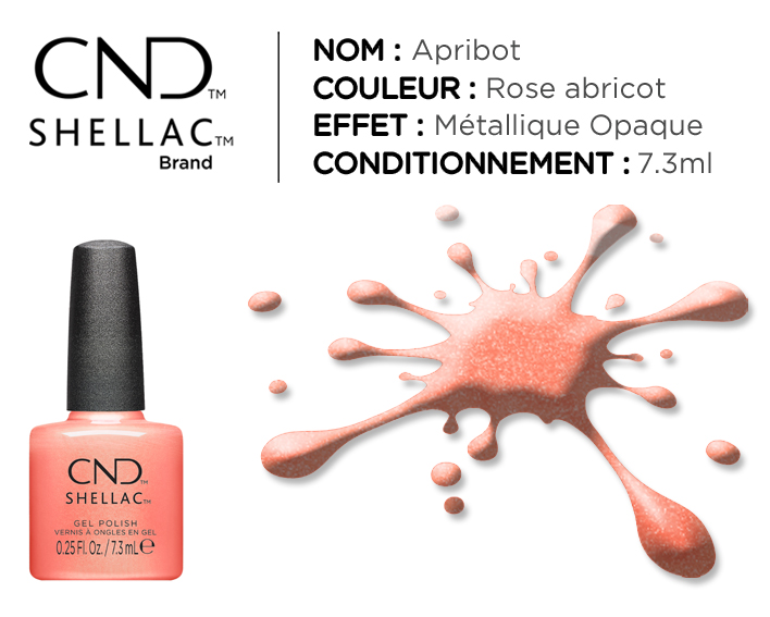 CND Shellac Apribot