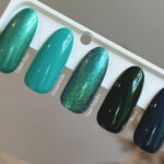 CND Shellac Teal Tricity comparaison couleur