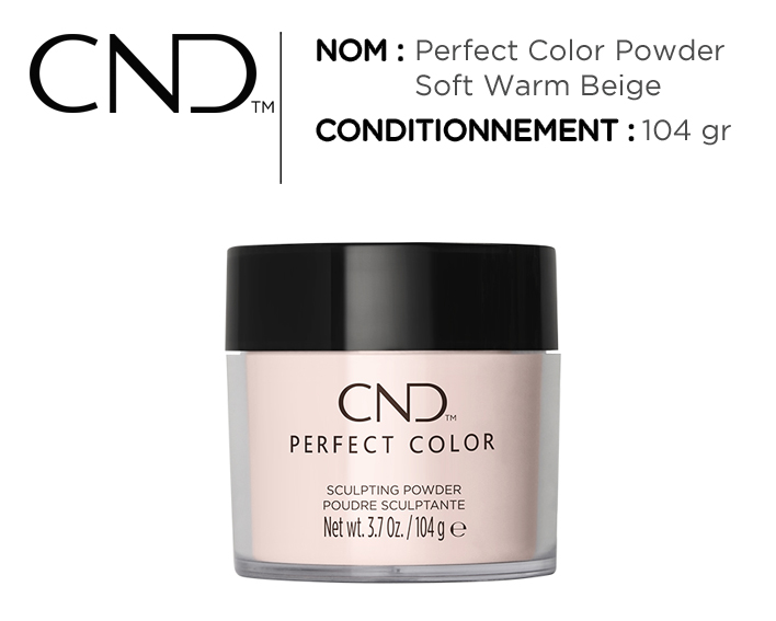 CND Perfect Color Powder Soft Warm Beige