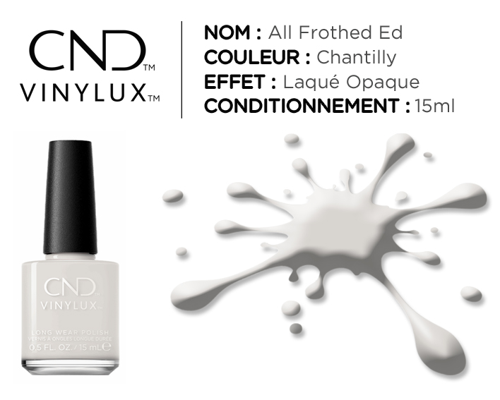 CND Vinylux All Frothed Up