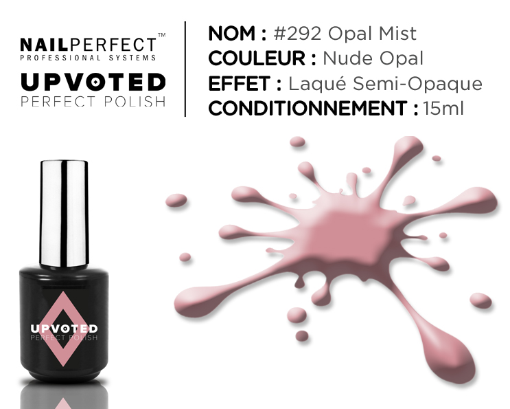 NailPerfect Upvoted #292 Opal Mist vernis