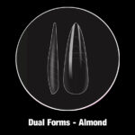 NailPerfect Dual Forms Almond tips