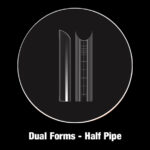 NailPerfect Dual Forms Half Pipe tips